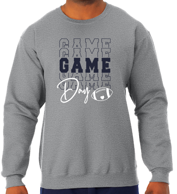 Shepherd Football Spirit Gear - 2022 - Youth Crew Sweatshirt - Jerzees NuBlend