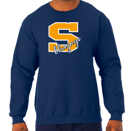Shepherd Football Spirit Gear - 2022 - Youth Crew Sweatshirt - Jerzees NuBlend