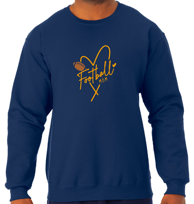 Shepherd Football Family Gear - 2023 -  Adult Unisex Sweatshirt - Jerzees NuBlend Unisex Sweatshirt - 8oz
