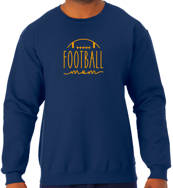 Shepherd Football Mom Gear - 2023 -  Adult Unisex Sweatshirt - Jerzees NuBlend Unisex Sweatshirt - 8oz