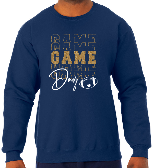 Shepherd Football Spirit Gear - 2022 - Adult Crew Sweatshirt - Jerzees NuBlend