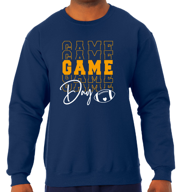 Shepherd Football Spirit Gear - 2022 - Youth Crew Sweatshirt - Jerzees NuBlend