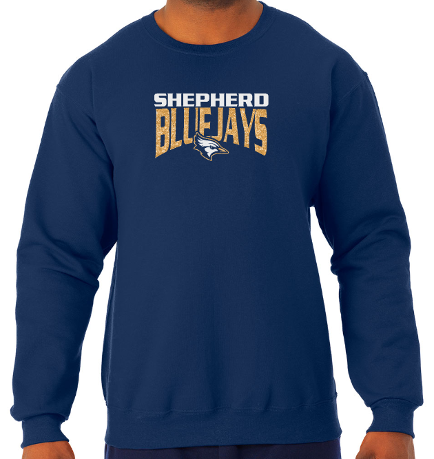 Shepherd Football Spirit Gear - 2023 - Adult Unisex Sweatshirt - Jerzees NuBlend Unisex Sweatshirt - 8oz