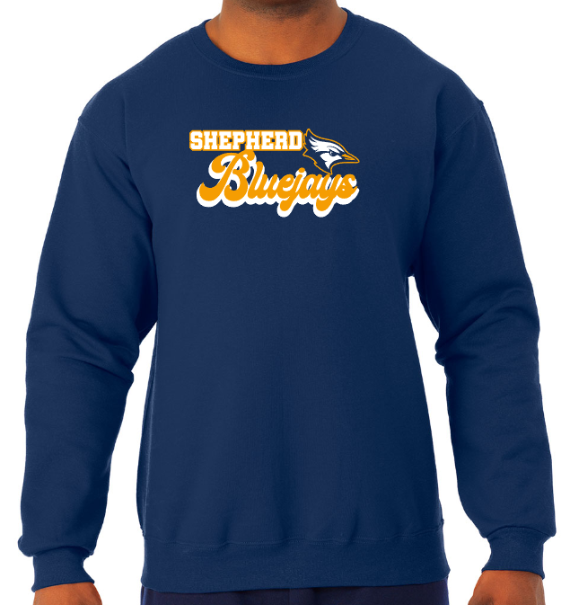 Shepherd Football Spirit Gear - 2023 - Adult Unisex Sweatshirt - Jerzees NuBlend Unisex Sweatshirt - 8oz