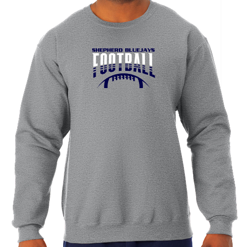 Shepherd Football Gear - 2023 -  Adult Unisex Sweatshirt - Jerzees NuBlend Unisex Sweatshirt - 8oz