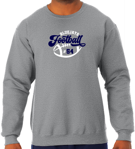 Shepherd Football Gear - 2023 -  Youth Sweatshirt - Jerzees NuBlend Youth Sweatshirt - 8oz