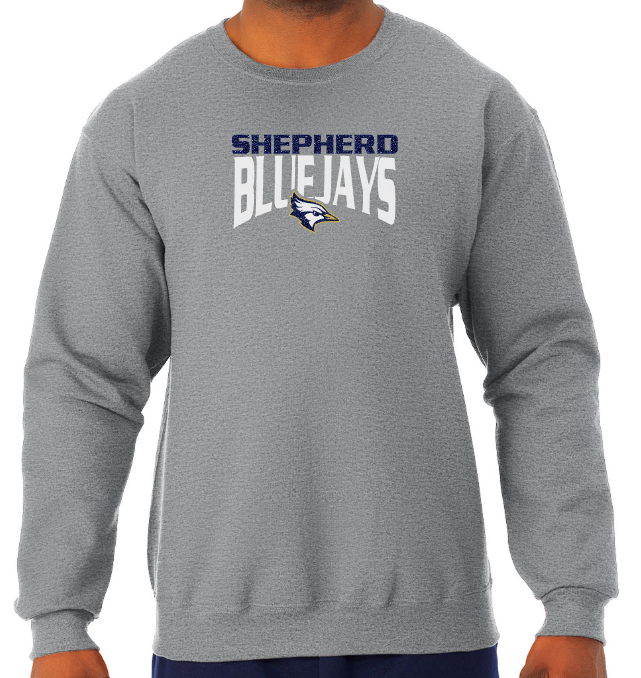 Shepherd Football Spirit Gear - 2023 - Adult Unisex Sweatshirt - Jerzees NuBlend Unisex Sweatshirt - 8oz