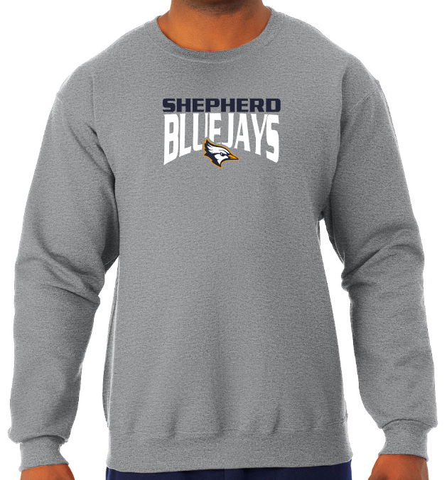 Shepherd Football Spirit Gear - 2023 - Adult Unisex Sweatshirt - Jerzees NuBlend Unisex Sweatshirt - 8oz