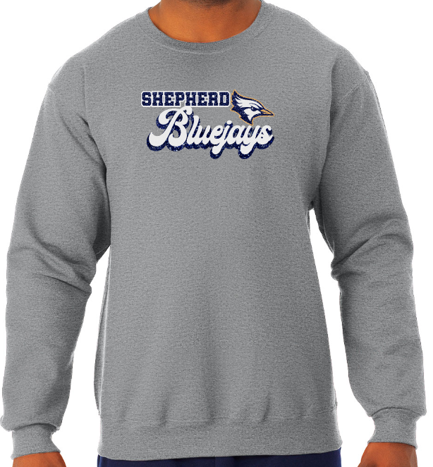 Shepherd Football Spirit Gear - 2023 - Youth Sweatshirt - Jerzees NuBlend Youth Sweatshirt - 8oz