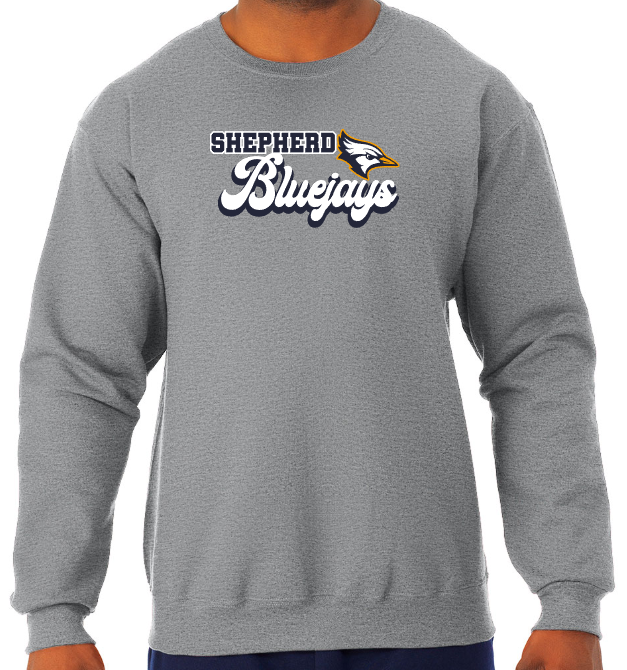 Shepherd Football Spirit Gear - 2023 - Youth Sweatshirt - Jerzees NuBlend Youth Sweatshirt - 8oz