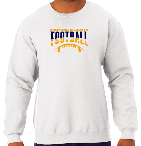 Shepherd Football Gear - 2023 -  Adult Unisex Sweatshirt - Jerzees NuBlend Unisex Sweatshirt - 8oz