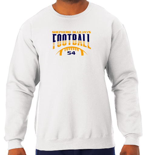 Shepherd Football Gear - 2023 -  Adult Unisex Sweatshirt - Jerzees NuBlend Unisex Sweatshirt - 8oz