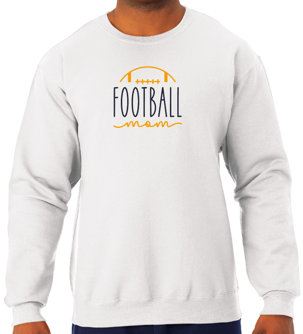 Shepherd Football Mom Gear - 2023 -  Adult Unisex Sweatshirt - Jerzees NuBlend Unisex Sweatshirt - 8oz