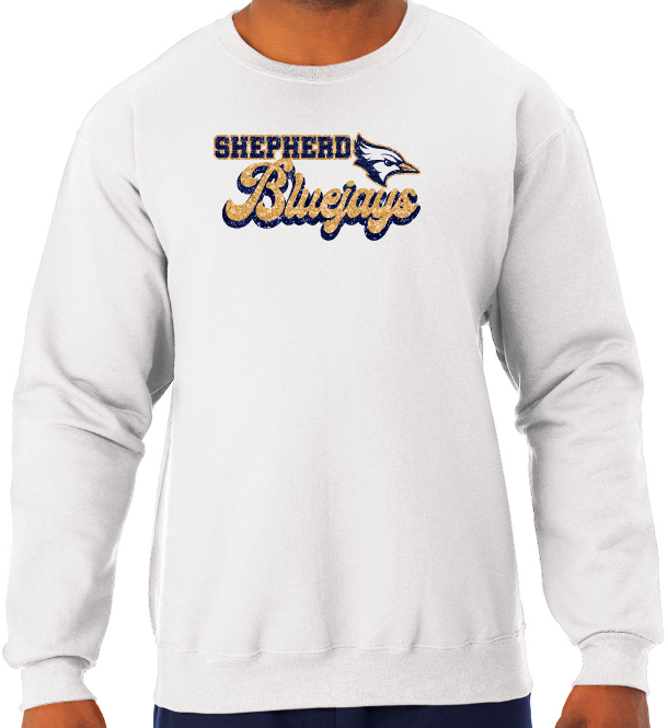 Shepherd Football Spirit Gear - 2023 - Adult Unisex Sweatshirt - Jerzees NuBlend Unisex Sweatshirt - 8oz