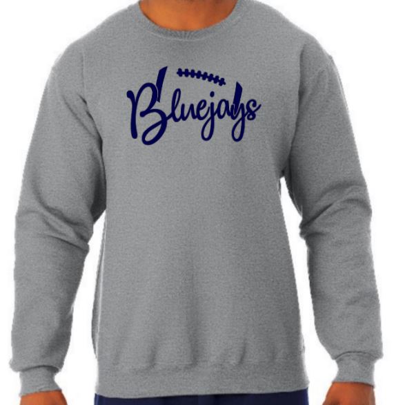 Shepherd Football - 2019 - Adult Crew Sweatshirt - Jerzees NuBlend