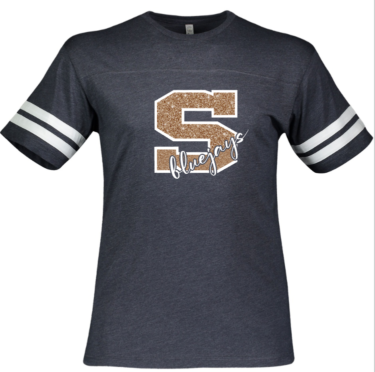 Shepherd Football Spirit Gear - 2022 - Men's Varsity T-Shirt - LAT Apparel Men's Football Tee - 4.5oz