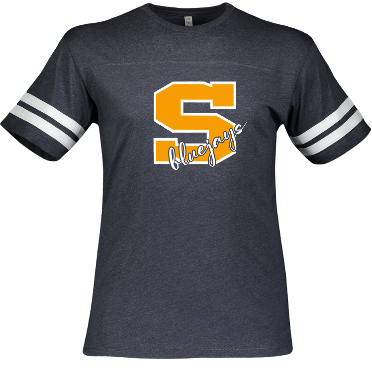 Shepherd Football Spirit Gear - 2022 - Men's Varsity T-Shirt - LAT Apparel Men's Football Tee - 4.5oz