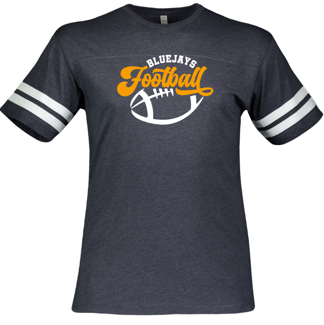 Shepherd Football Gear - 2023 -  Mens Tee - LAT Apparel Men's Football Tee - 4.50z