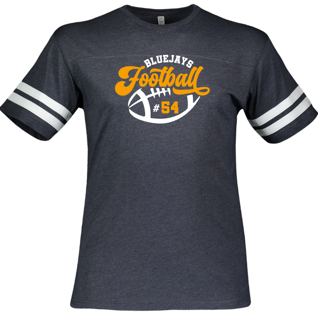 Shepherd Football Gear - 2023 -  Mens Tee - LAT Apparel Men's Football Tee - 4.50z