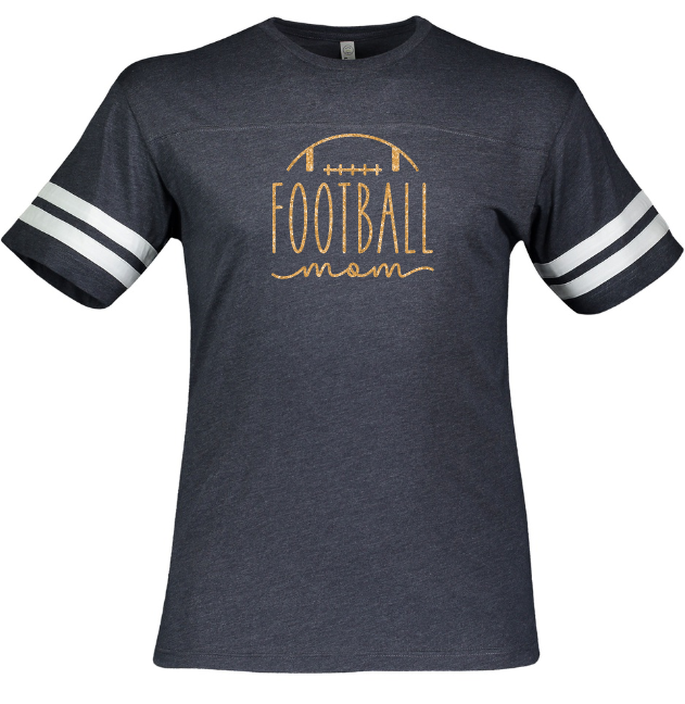Shepherd Football Mom Gear - 2023 -  Mens Tee - LAT Apparel Men's Football Tee - 4.50z