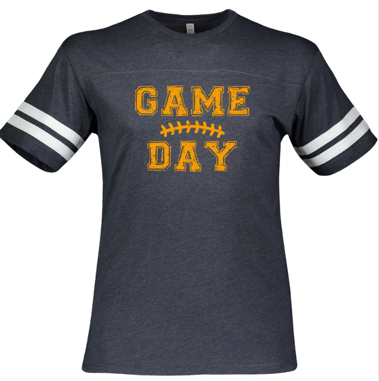 Shepherd Football Spirit Gear - 2022 - Men's Varsity T-Shirt - LAT Apparel Men's Football Tee - 4.5oz