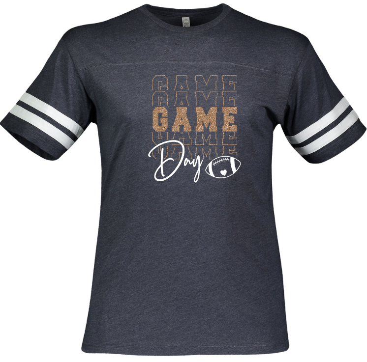 Shepherd Football Spirit Gear - 2022 - Men's Varsity T-Shirt - LAT Apparel Men's Football Tee - 4.5oz