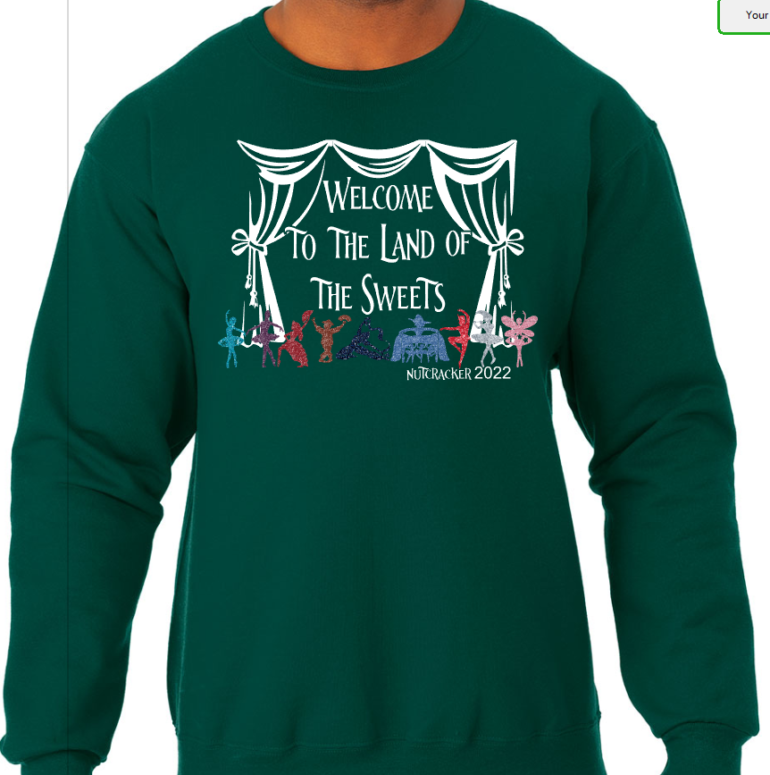 Nutcracker 2022 - Nutcracker - Youth Jerzees Crew Neck Sweatshirt