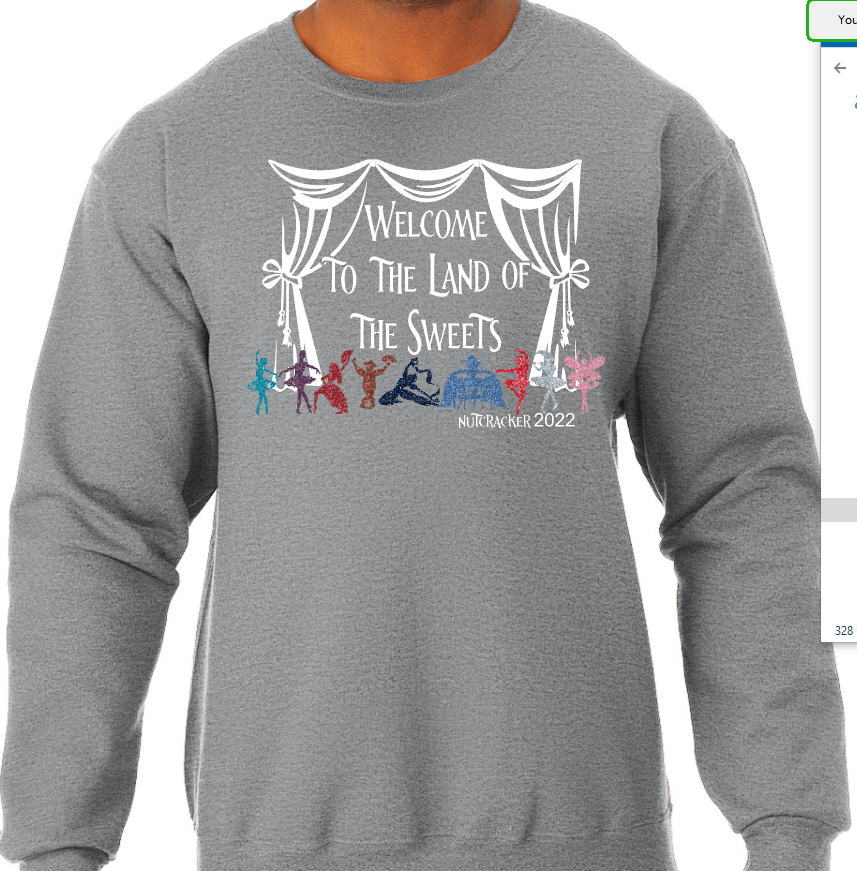 Nutcracker 2022 - Nutcracker - Youth Jerzees Crew Neck Sweatshirt
