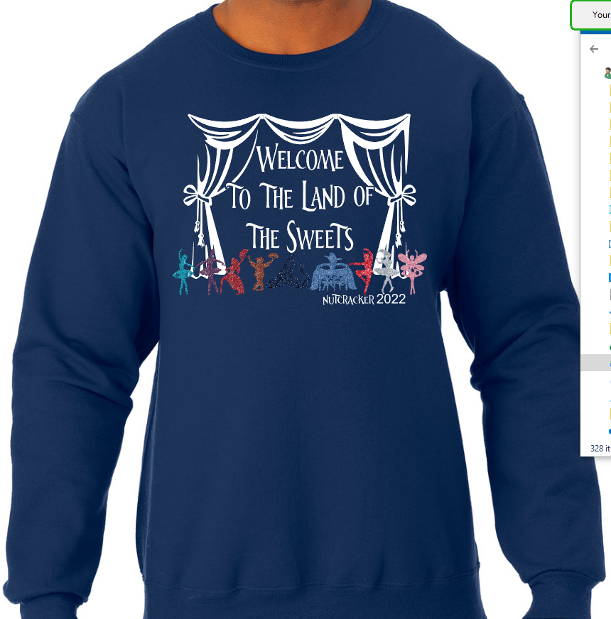 Nutcracker 2022 - Nutcracker - Youth Jerzees Crew Neck Sweatshirt